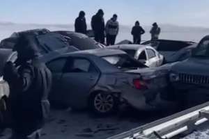 Қарағанды облысында 19 көліктің қатысуымен жол апаты болды