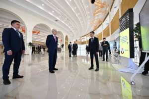 Қасым-Жомарт Тоқаев Tulip Hall көпфункционалды кешеніне барды