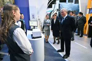 Президент «Жұмысшы мамандықтарының қаласы» фестиваліне барды