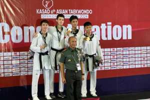 Армия спортшылары таеквондодан Азия чемпиондары атанды