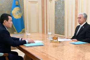 Президент Жоғары аудиторлық палатаның төрағасын қабылдады