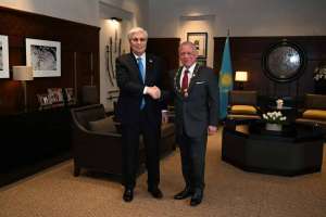 Президент Король II Абдалланы «Алтын Қыран» орденімен марапаттады