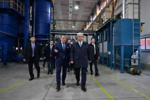 Қасым-Жомарт Тоқаев «Талдықорған» индустриялық аймағына барды