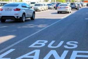 Елордада автобус жолақтарымен уақытша жүруге рұқсат етілді