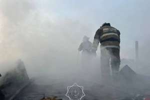 Павлодарда өрт шыққан үйден ер адамның денесі табылды