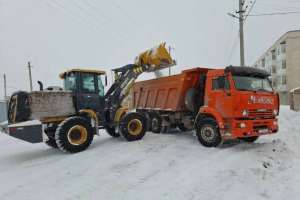 Қыс мезгілі басталғаннан бері елордадан 4,5 текше метр қар шығарылды