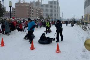 Елордадағы мектепте отбасылық спорттық сайыс өтті