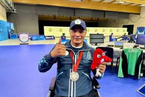 Еркін Ғаббасов Паралимпиада ойындарының күміс жүлдегері атанды