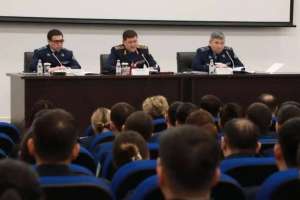 Астаналық ПД бастығы аудандық полиция басқармаларының жеке құрамымен кездесті