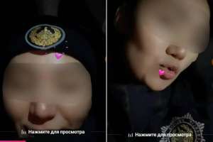 Шымкентте полиция формасымен тікелей эфирге шыққан тиктокер жауапқа тартылды
