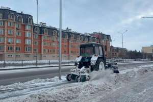 Астанадан 50 мың текше метр қар шығарылды