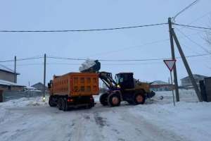 Астанада қыс басталғалы 2,3 млн текше метрден астам қар шығарылды