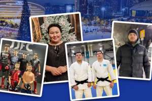 Астаналық спортшылар қазақстандықтарды Жаңа жылмен құттықтады