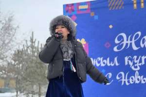 «Көктал-2» тұрғын алабында жаңа жылға арналған мерекелік концерт өтті