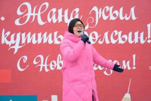 Елордадағы «Өндіріс» тұрғын алабында жаңа жылдық концерт ұйымдастырылды