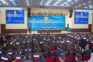 Ішкі істер министрлігінде тәлімгерлер кеңесінің отырысы өтті