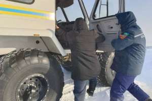 Ақмола облысында ТЖМ қызметкерлері 7 адамды эвакуациялады