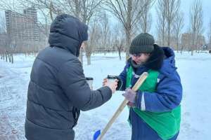 Астанада коммуналдық қызметкерлерді қолдауда жаңа челлендж бастау алды