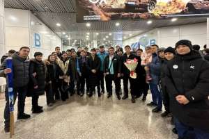 Елордалықтар бокстан Азия чемпионатының жүлдегерлерін күтіп алды