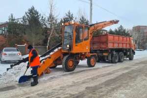 Астанада қыс басталғалы бері миллион текше метрге жуық қар шығарылды