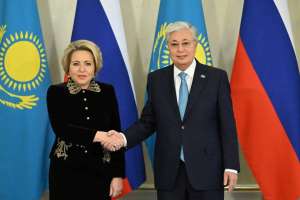 Қасым-Жомарт Тоқаев Валентина Матвиенкомен кездесті