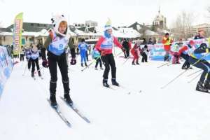 Елордалық саябақта  шаңғыдан  жарыс өтеді