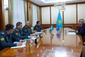 Қорғаныс министрі ҰҚШҰ Бас хатшысымен келіссөздер жүргізді