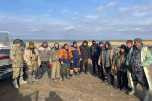 ТЖМ құтқарушылары Алакөлде балықшыны құтқарды