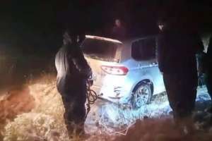 Қарағанды облысында қар құрсауында қалған Қытай азаматтары құтқарылды