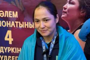 Астана әуежайында Жәмила Бақбергенованы күтіп алды