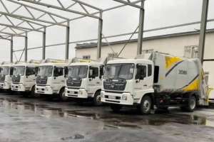 Елордада қоқыс шығаратын 95 арнайы техника сатып алынды