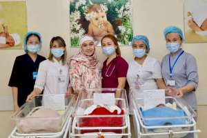 Республика күні қарсаңында елордада үшем дүниеге келді