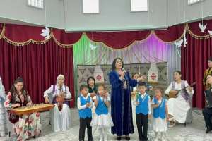 Балабақшада «Мәңгілік жаса, қыран елім, Қазақстаным!» атты ертеңгілік өтті