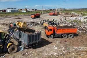 Астанада стихиялық полигондардан 160 мың тоннадан астам қоқыс шығарылды