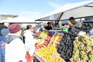 Жәрмеңкеде үш облыстың ауыл шаруашылығы өнімдері ұсынылды