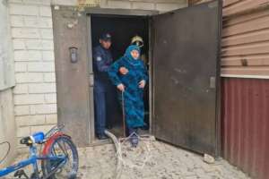 ТЖД қызметкерлері өрттен 10 адамды эвакуациялады