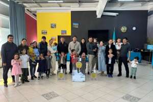 Елордадағы сайлау учаскелерінде балаларға арналған аквагрим ұйымдастырылды