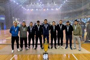 Футболдан Астанада өткен турнирде ұландық жауынгерлер екінші орын алды