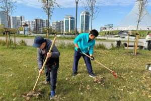 Астанада ауқымды жалпы қалалық сенбілік өтіп жатыр