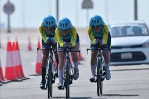 Азия ойындары: Астаналық велошабандоз құрамамен бірге алтын медаль жеңіп алды