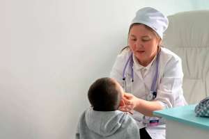 Ақтөбе облысында қайтарылған активтер қаражаты есебінен дәрігерлік амбулатория салынды