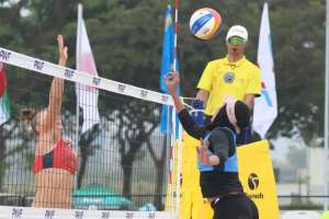 Азия ойындары: Ұлттық құрама жағажай волейболынан іріктеу сайысында жеңіске жетті