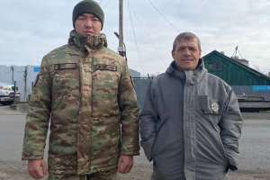 Ұлттық ұлан сарбаздары суға батып бара жатқан балықшыны құтқарды