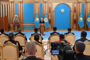 Президент бір топ құтқарушыны мемлекеттік наградалармен марапаттады