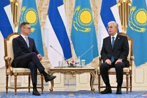 Қасым-Жомарт Тоқаев пен Александр Стубб Бірлескен мәлімдеме қабылдады