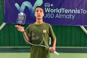 Аңсар Ниетқалиев ITF Juniors турнирінде үш рет топ жарды