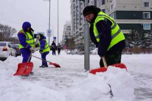 Астанада коммуналдық қызмет тәулік бойы жұмыс істеп жатыр
