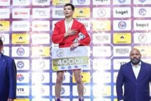 Қазақстандық полицей самбодан әлем чемпионы атанды