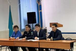 Заң мен тәртіп: Елордада колледж студенттеріне қауіпсіздік ережелері түсіндірілді