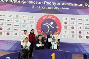 Боччадан Қазақстан Республикасының кубогында Астана командасы екінші орын алды